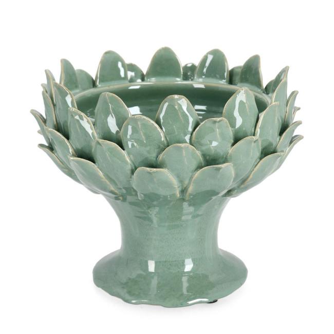 ESMA zöld terracotta dísztárgy