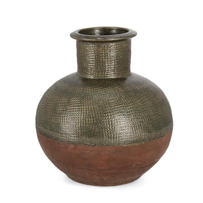 KLAS barna terracotta kaspó