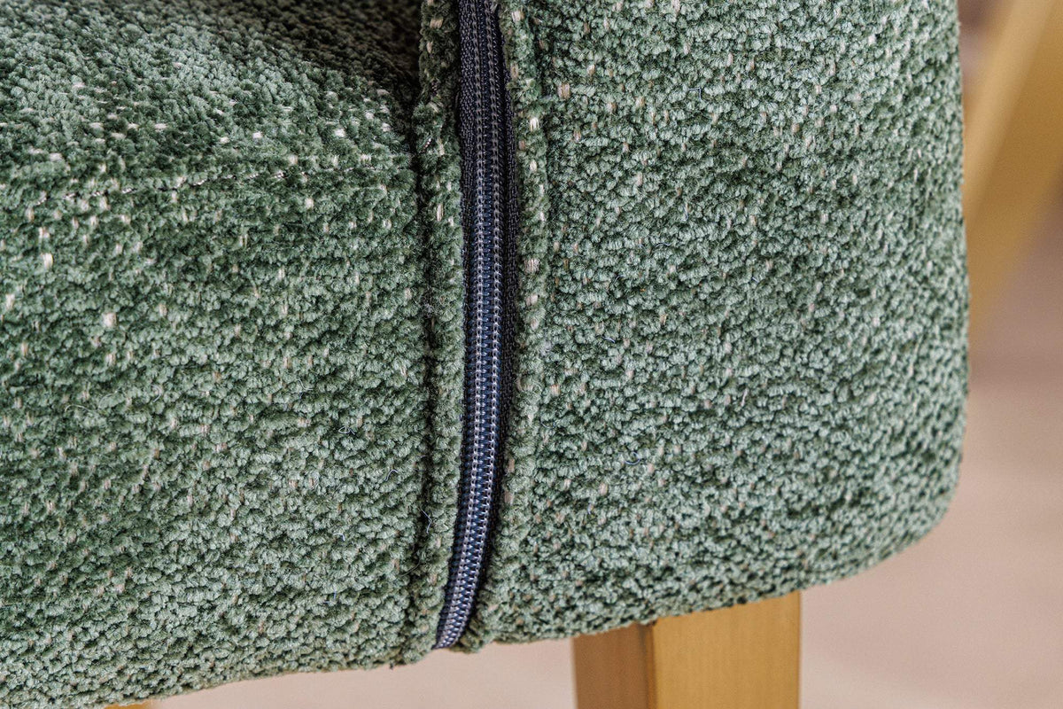 BOUTIQUE zöld szövet szék