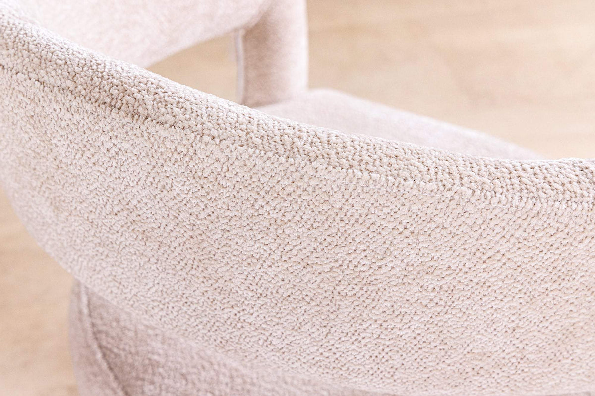 BOUTIQUE bézs szövet szék