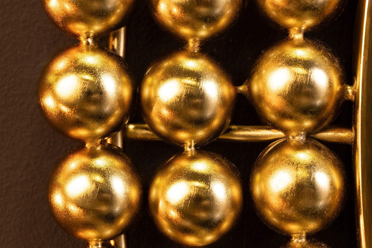 PEARLS arany vas falitükör