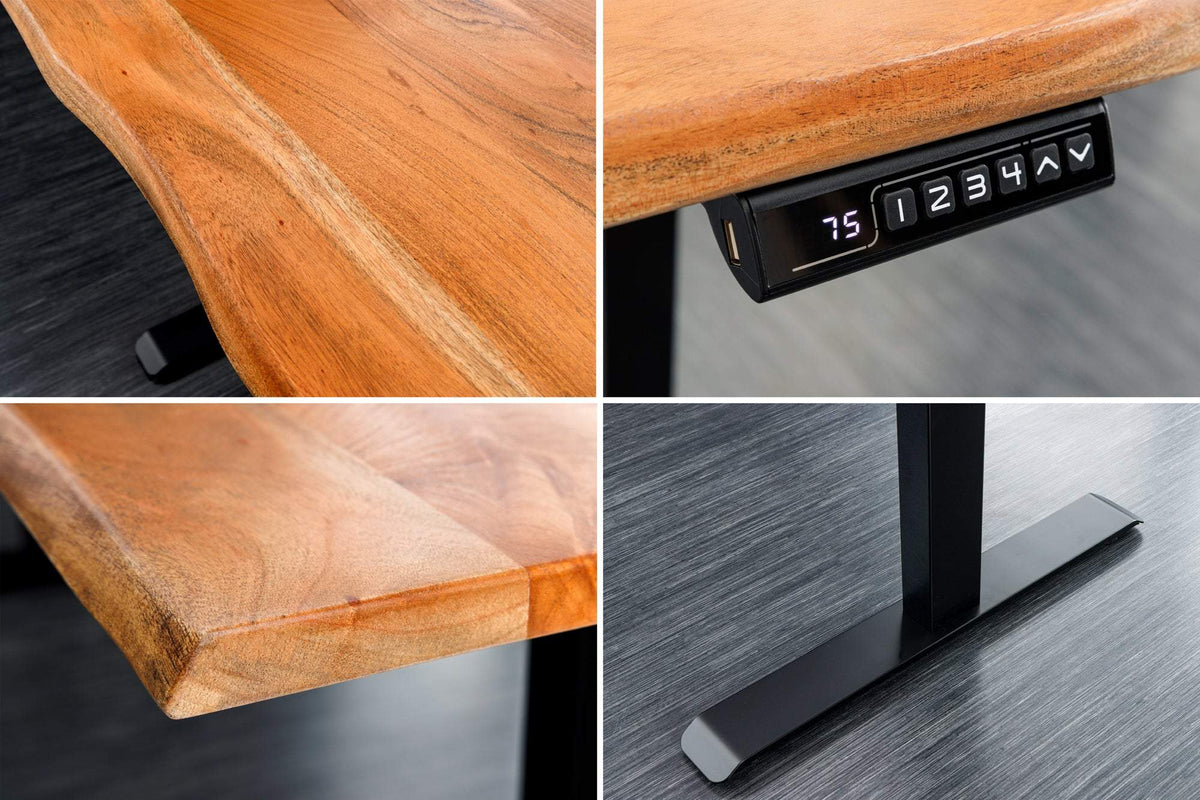 MAMMUT barna akácfa íróasztal 120 cm