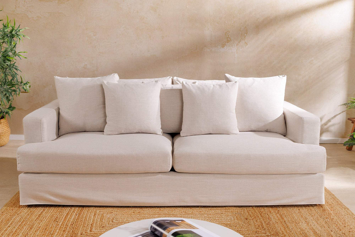 HEAVEN szürke szövet kanapé