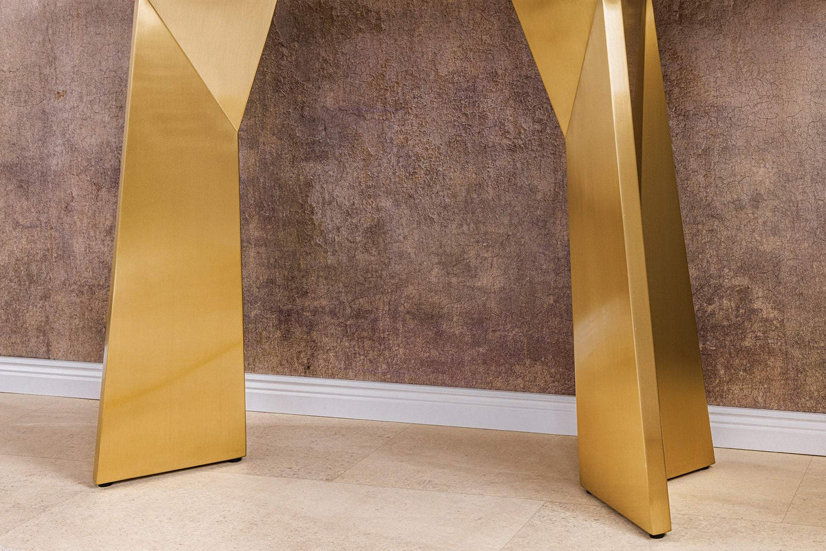 EXTRAVAGANCIA fehér márvány konzolasztal