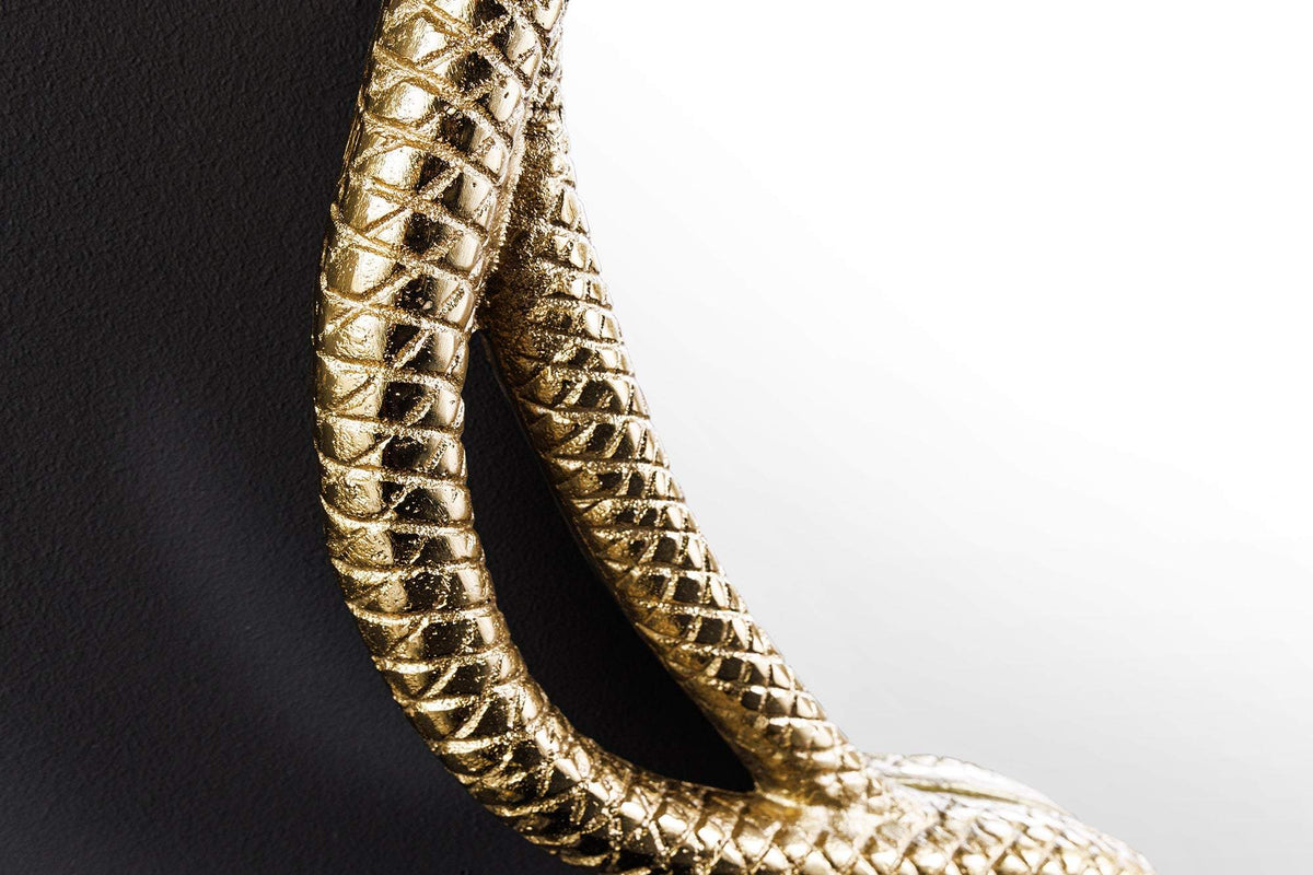 SNAKE XL arany tükör falitükör
