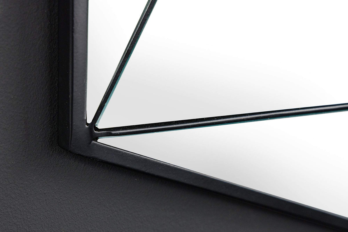 DIAMOND fekete üveg falitükör