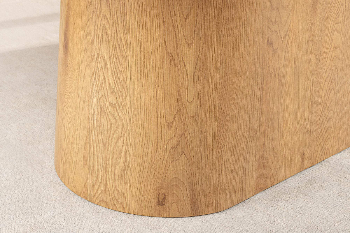 UNIQUE fehér kerámia étkezőasztal 200 cm