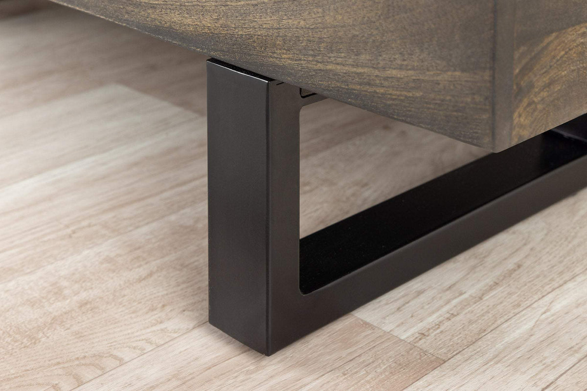 FACTORY LOFT barna mangófa dohányzóasztal