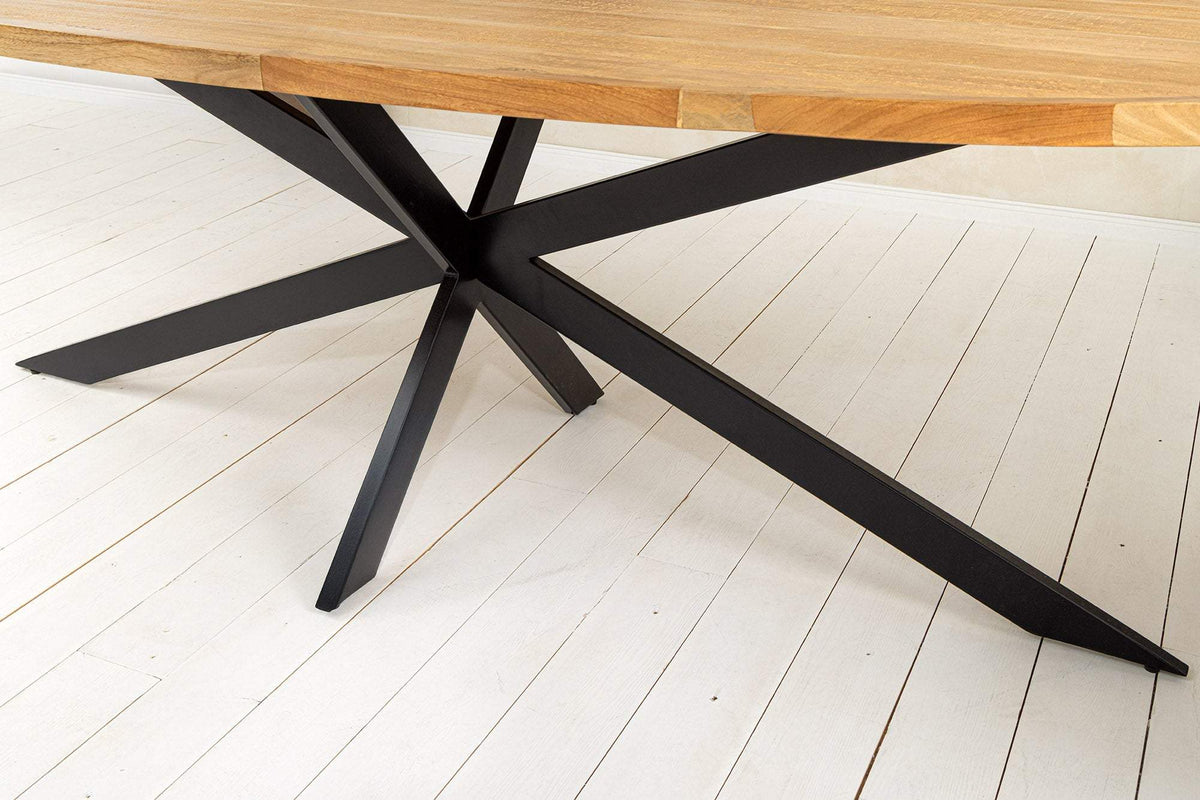 GALAXIE barna mangófa étkezőasztal 240 cm