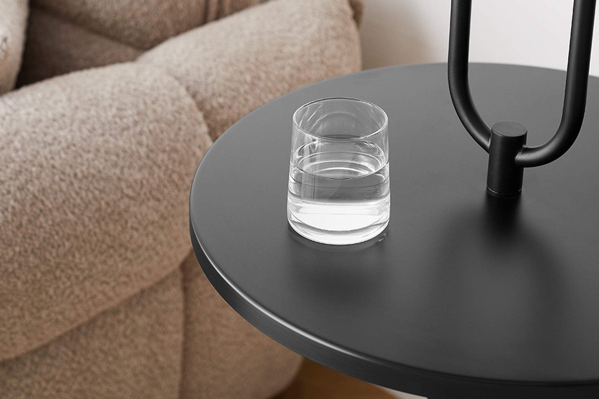 SERVANT fekete acél állólámpa