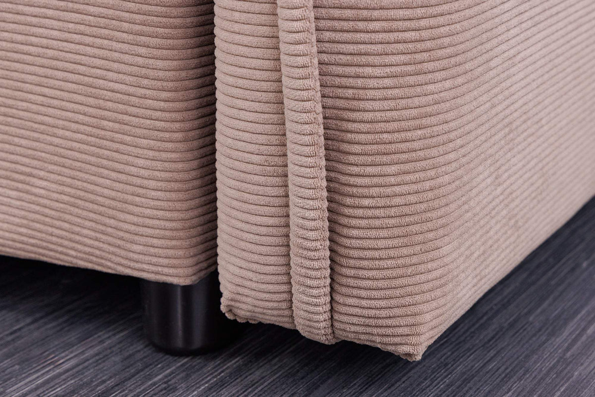 APARTMENT taupe kordbársony kanapéágy