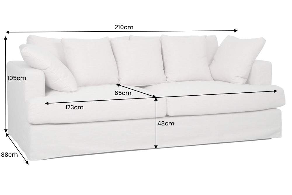 HEAVEN szürke szövet kanapé