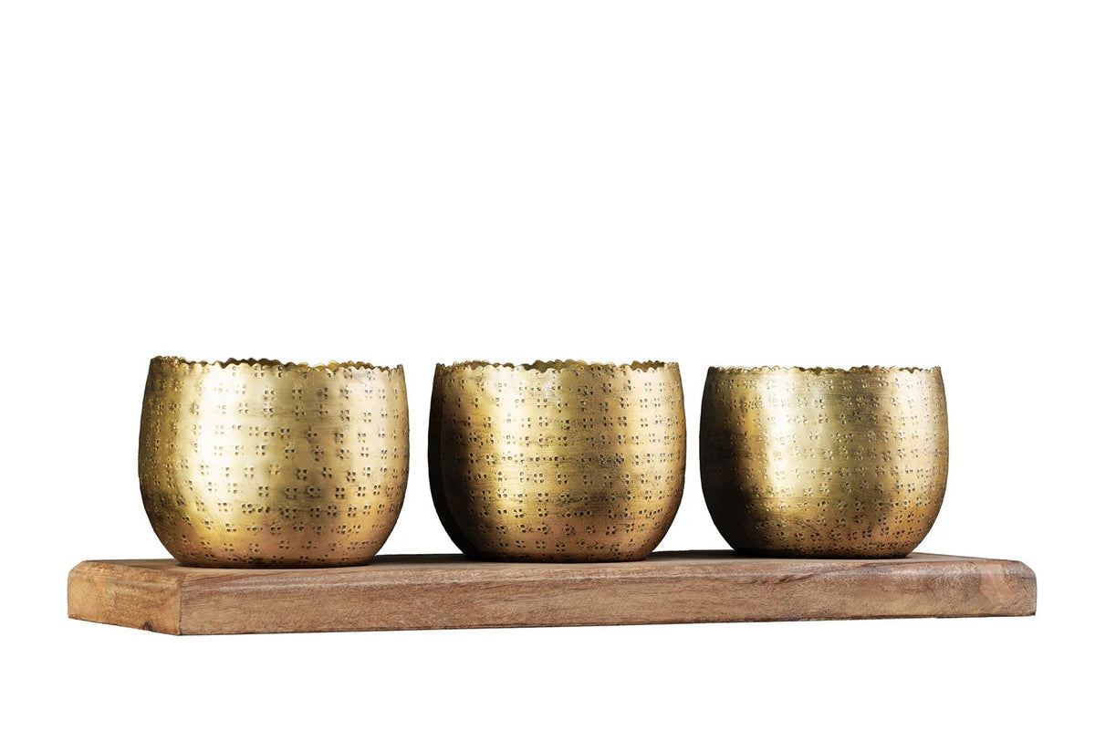 ORIENT mangófa tál szett 3 darabos