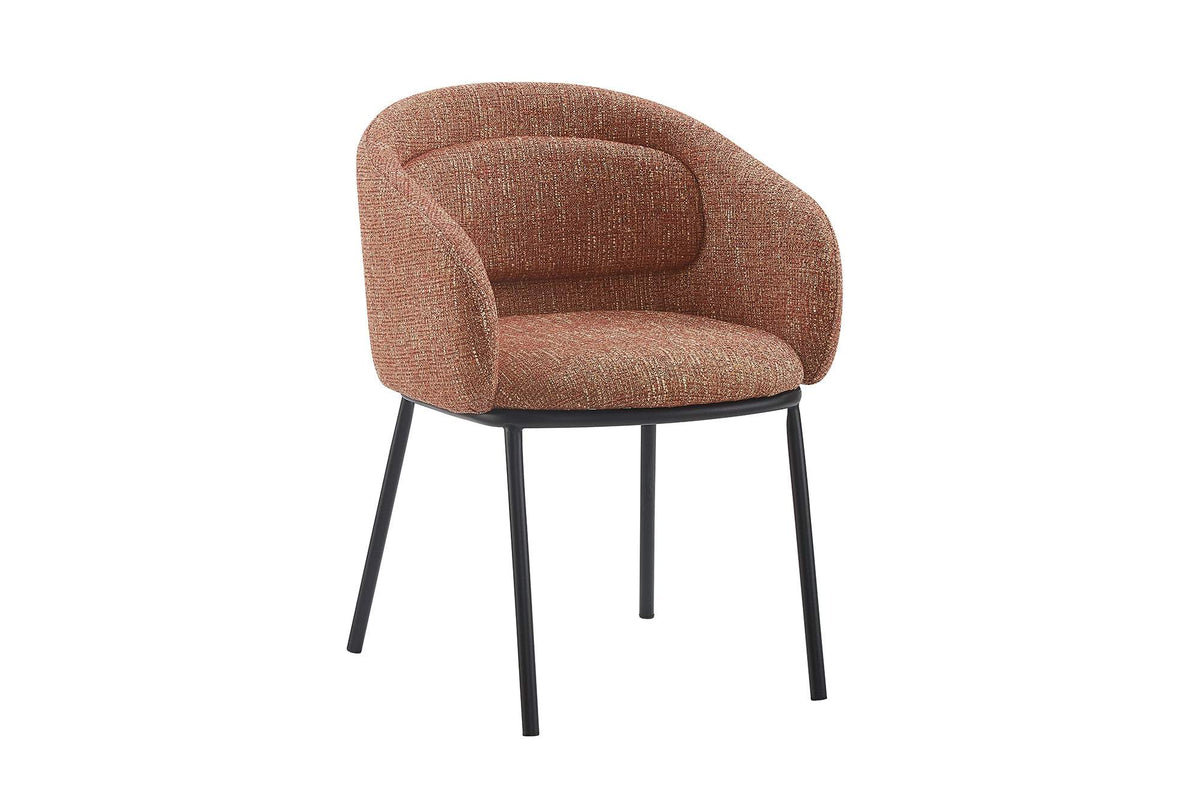 FLORENZ barna szövet szék