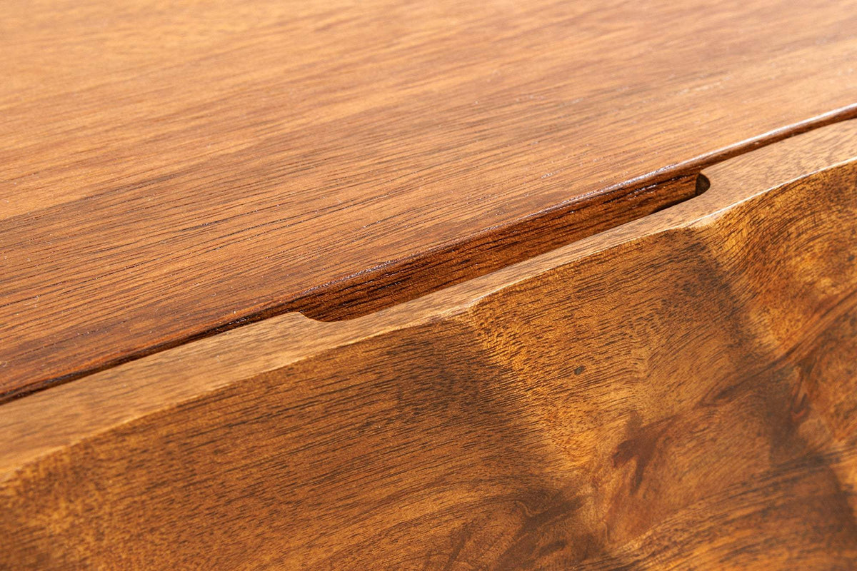 SCORPION barna mangófa komód