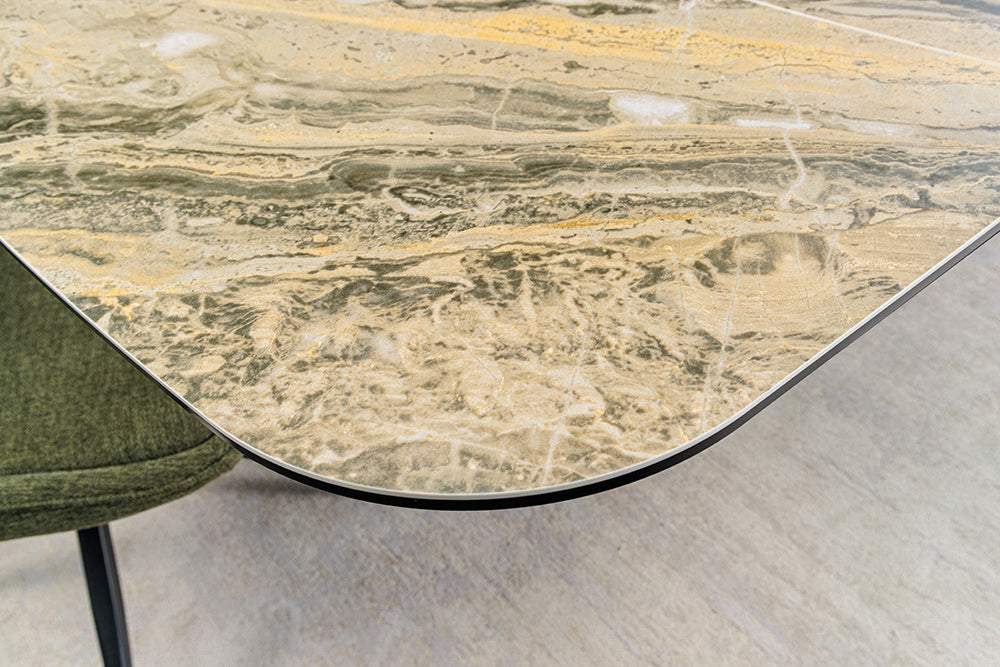 ELEMENTS bézs kerámia étkezőasztal 180-260 cm