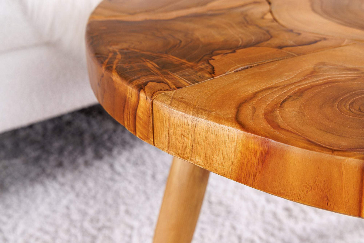 MOSAIK barna tikfa dohányzóasztal