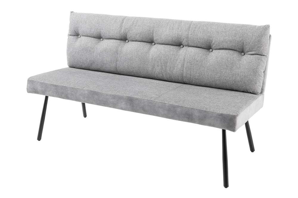 BIG GEORGE szürke szövet ülőpad