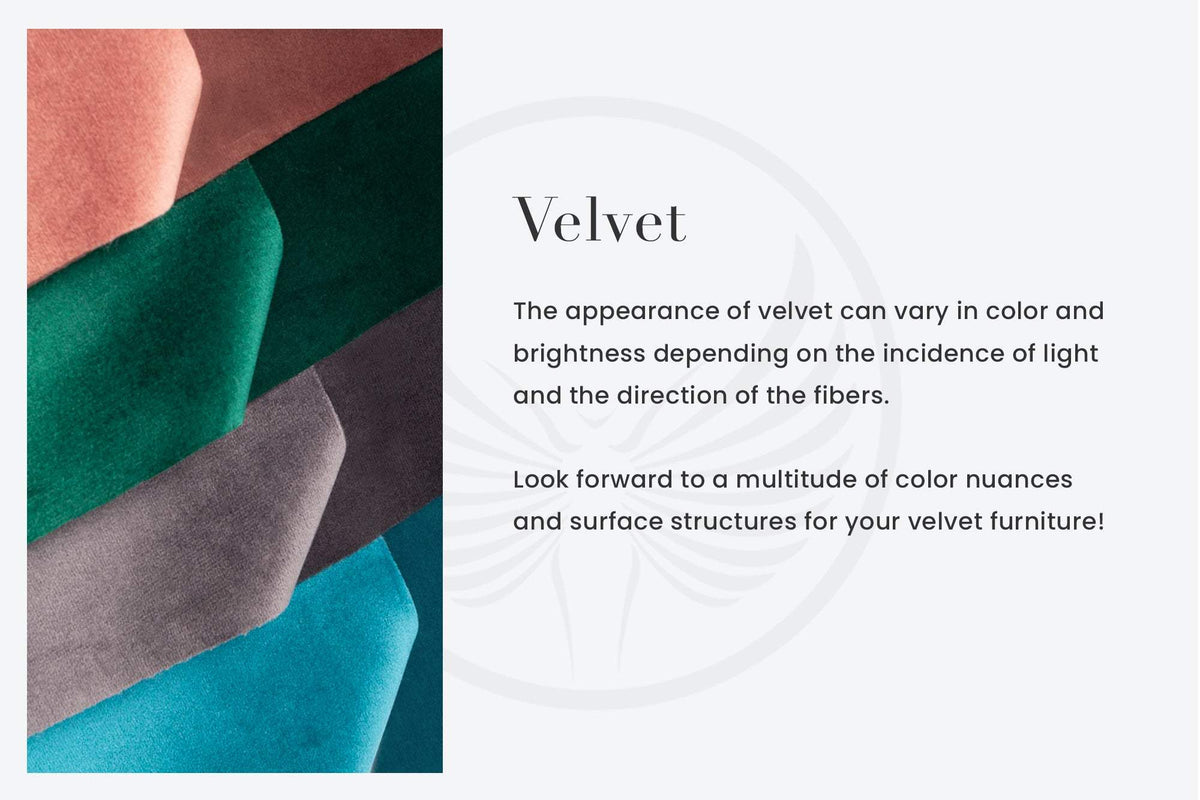 VOQUE sárga bársony lábtartó