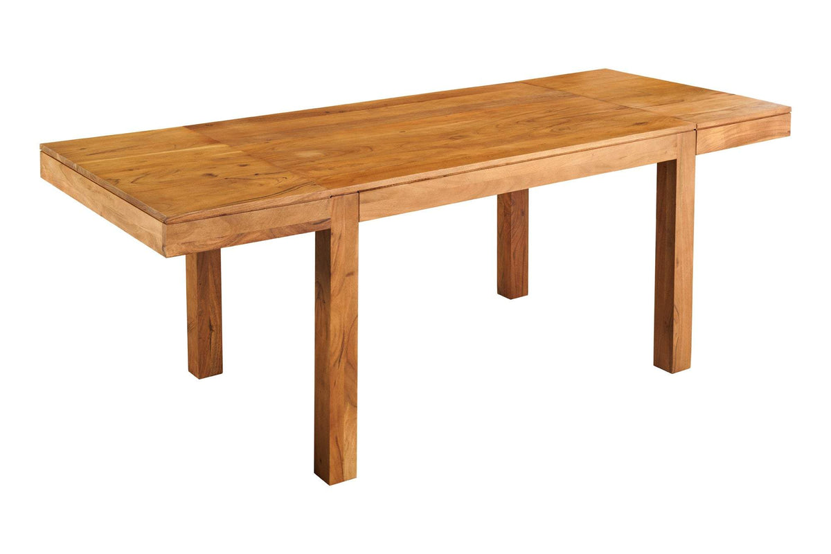 PURE barna fenyőfa étkezőasztal 120-200 cm