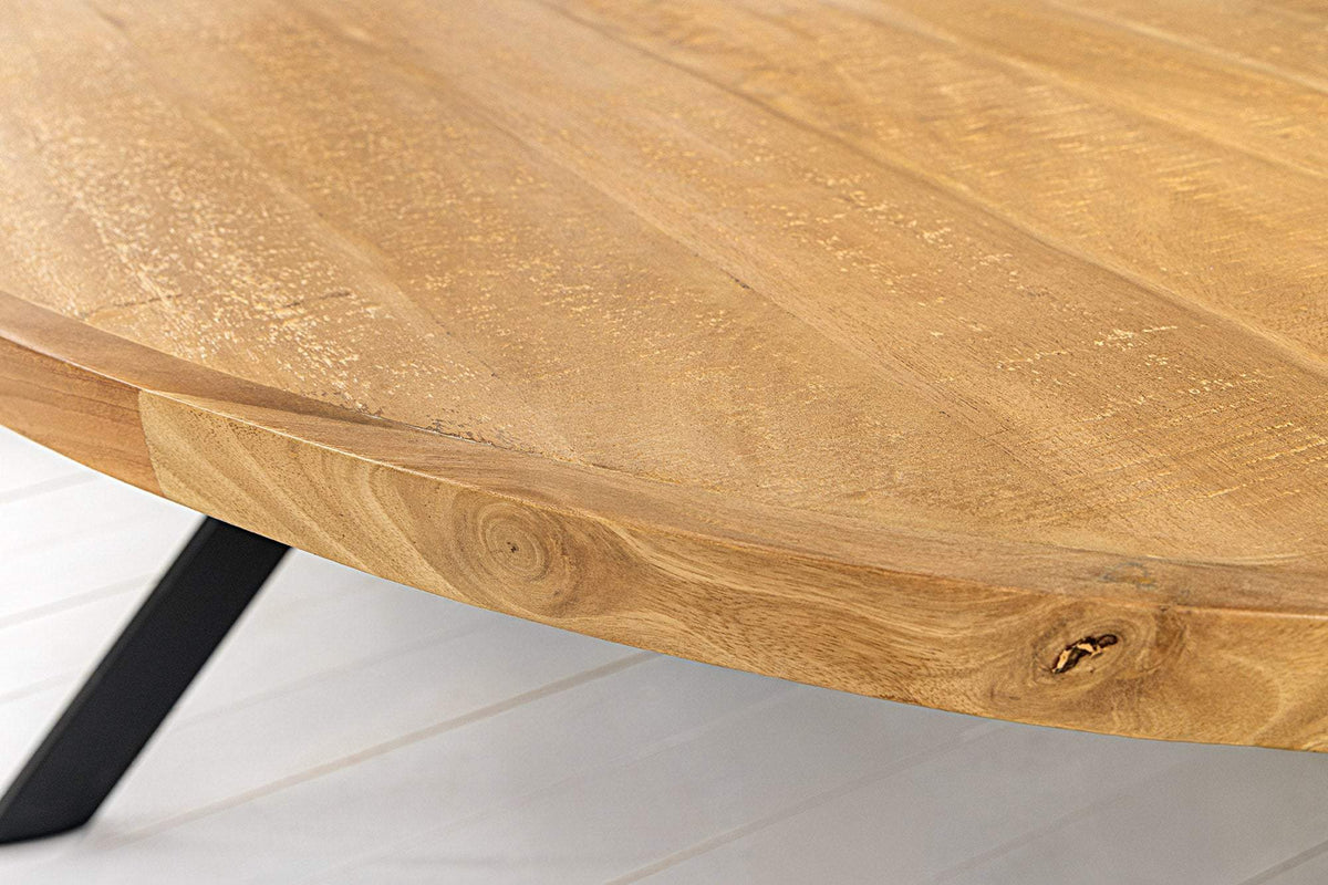 GALAXIE barna mangófa étkezőasztal 240 cm