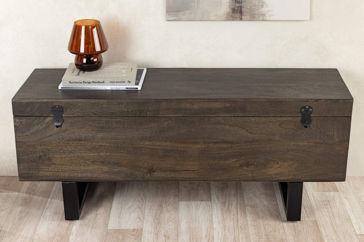 FACTORY LOFT barna mangófa dohányzóasztal