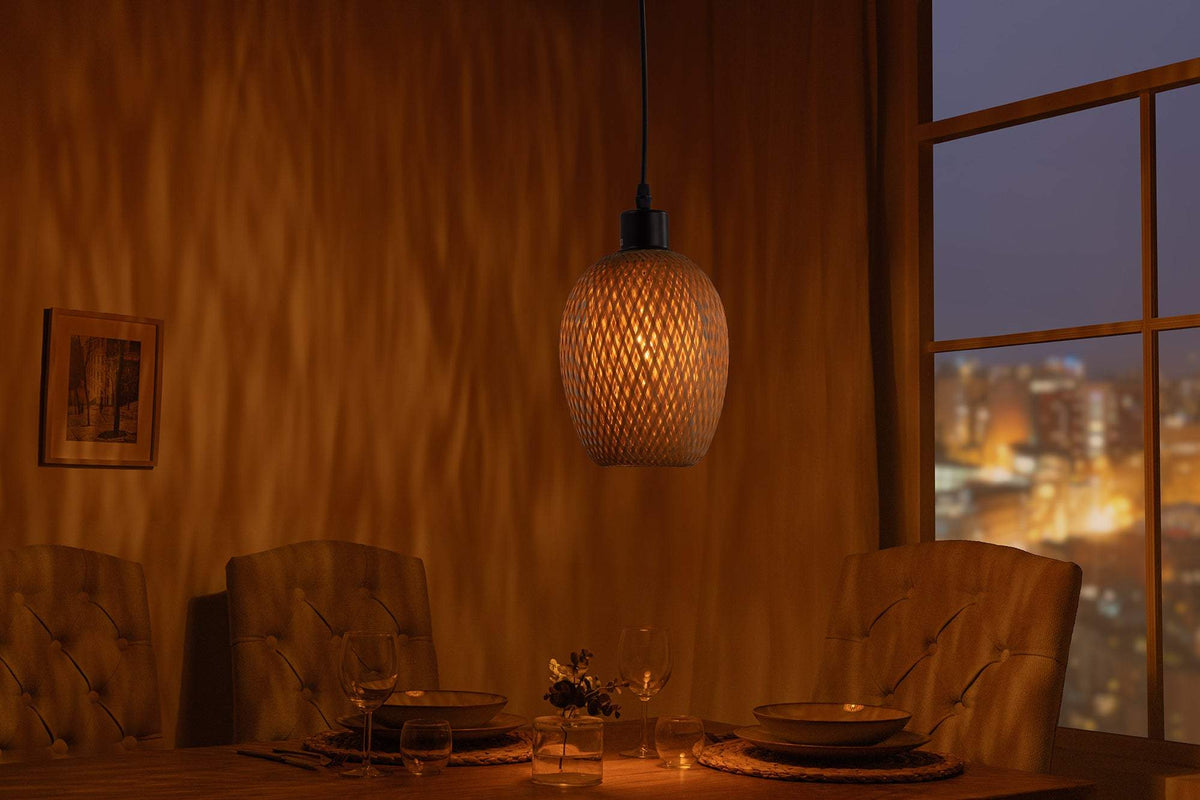 ORGANIC LIVING bambusz függőlámpa 20cm