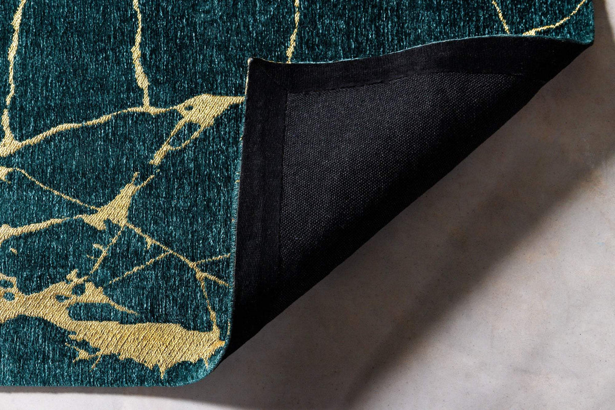 MARBLE türkiz szövet szőnyeg