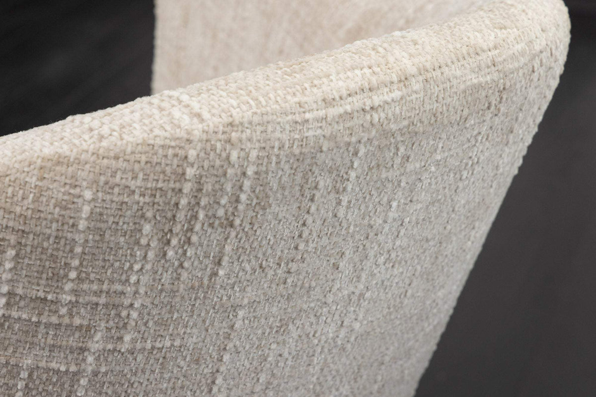 NOBLESSE bézs szövet szék