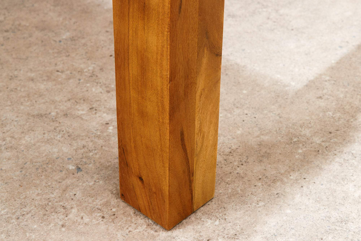 PURE barna fenyőfa étkezőasztal 120-200 cm