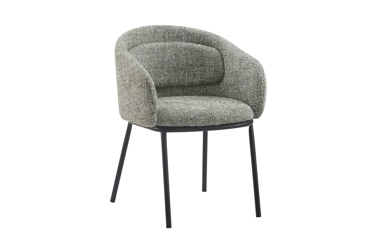 FLORENZ zöld szövet szék