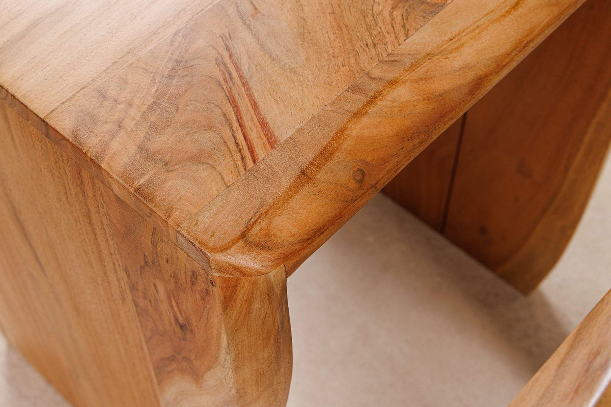 MAMMUT barna akácfa lerakóasztal