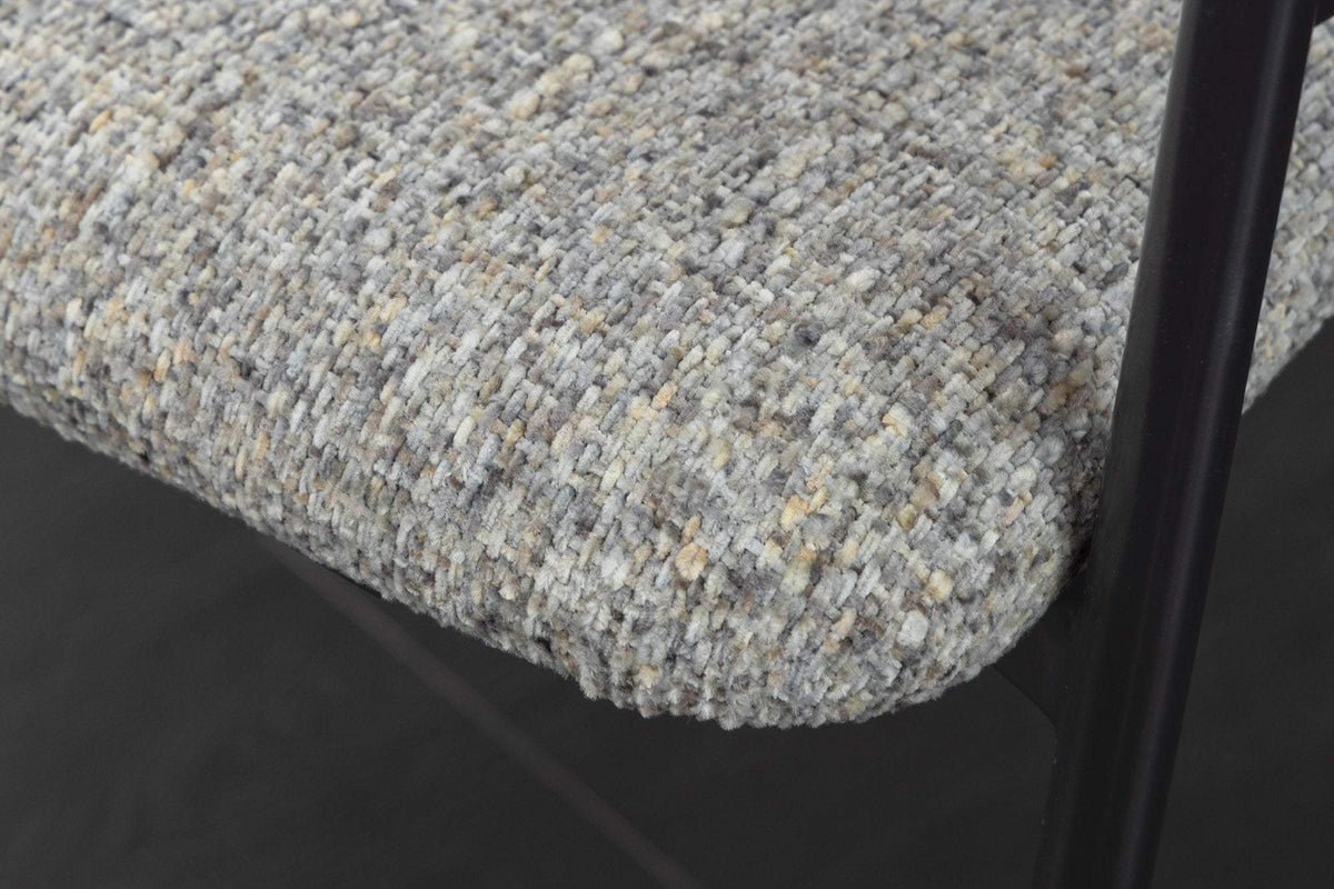 NOBLESSE szürke szövet szék