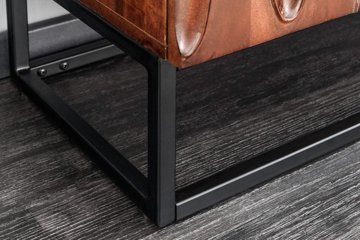 DUNE barna akácfa tálalószekrény