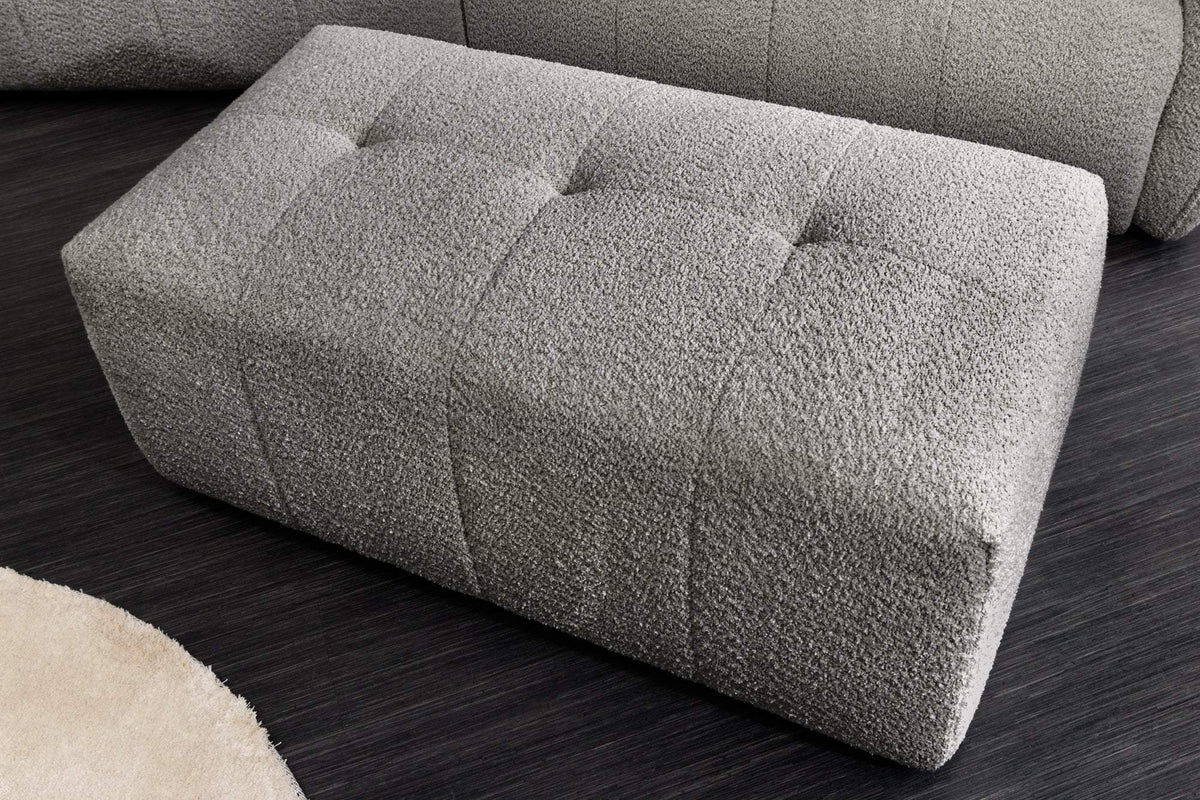 ROYAL szürke buklé lábtartó