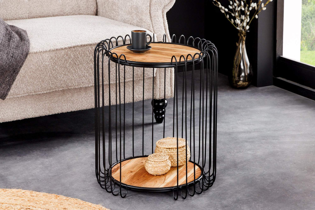 ELEMENTS barna akácfa lerakóasztal