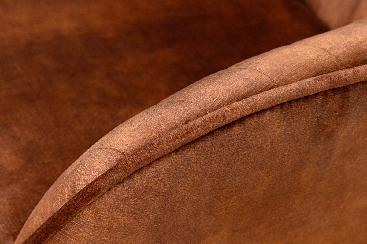 TURIN barna bársony szék