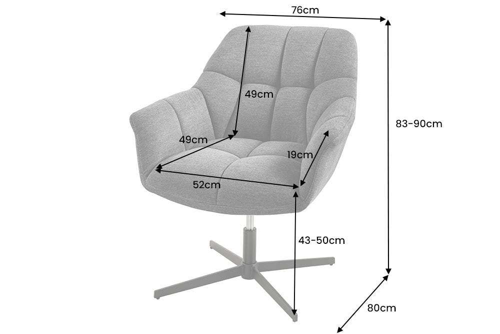 PAPILLON kék bársony fotel