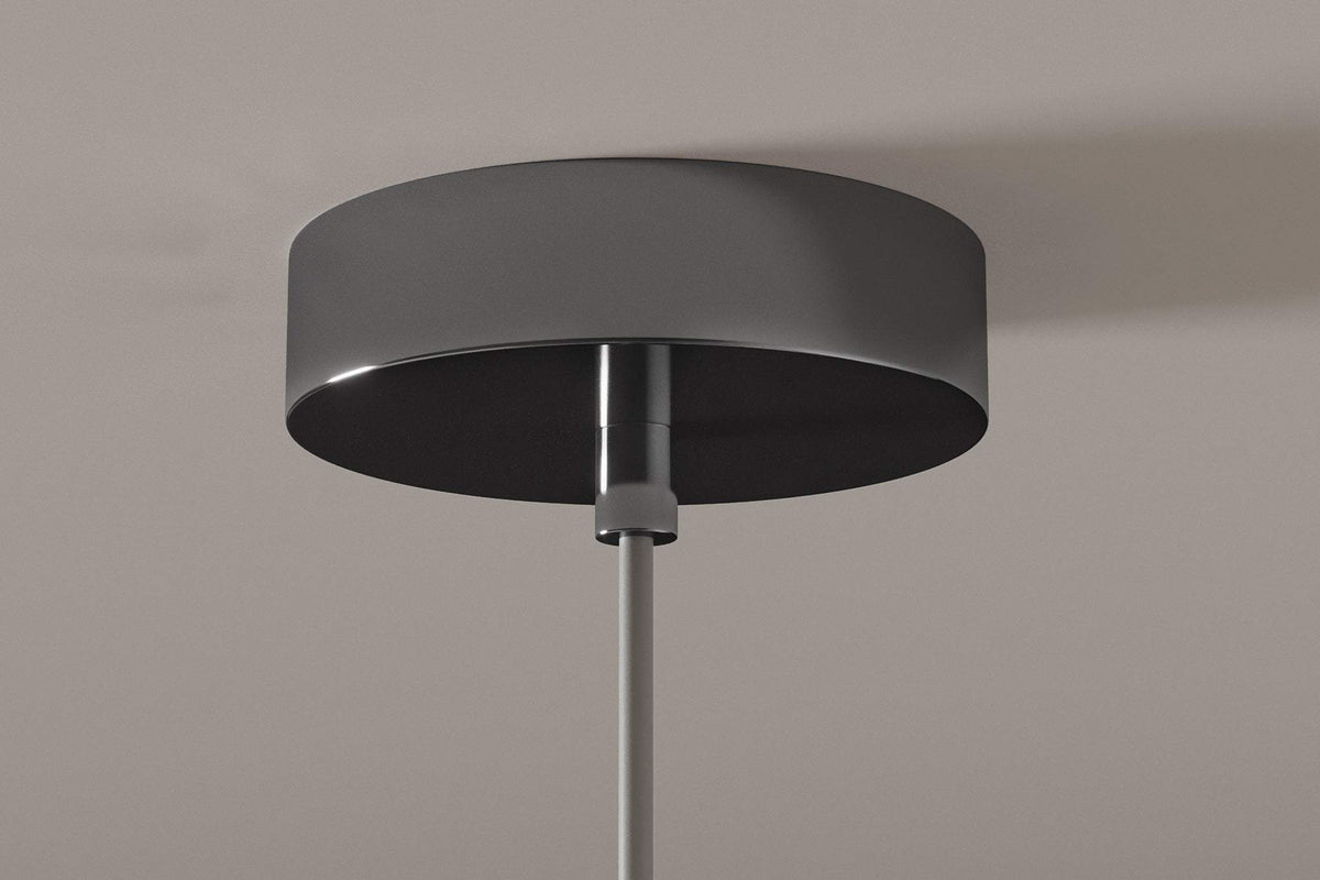 LIQUID DIAMOND fekete üveg függőlámpa 20 cm