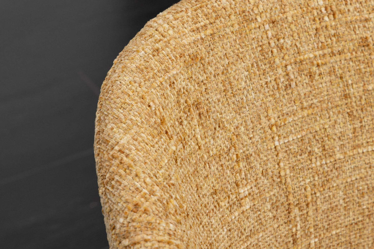 NOBLESSE sárga szövet szék