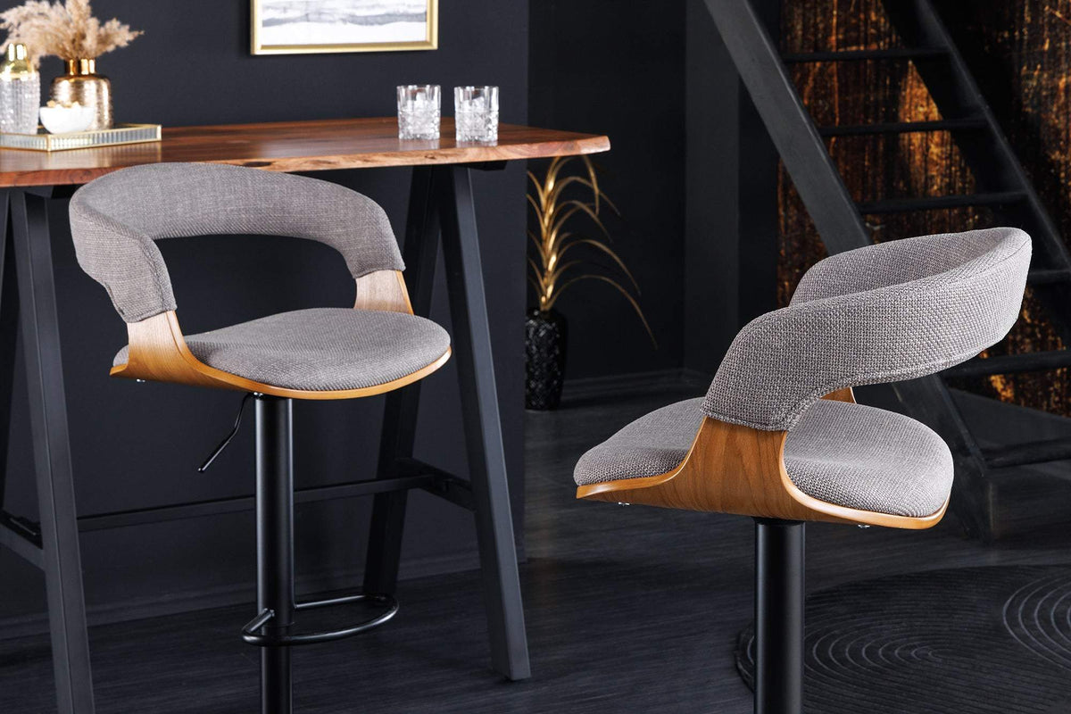 MANHATTAN szürke kőrisfa bárszék