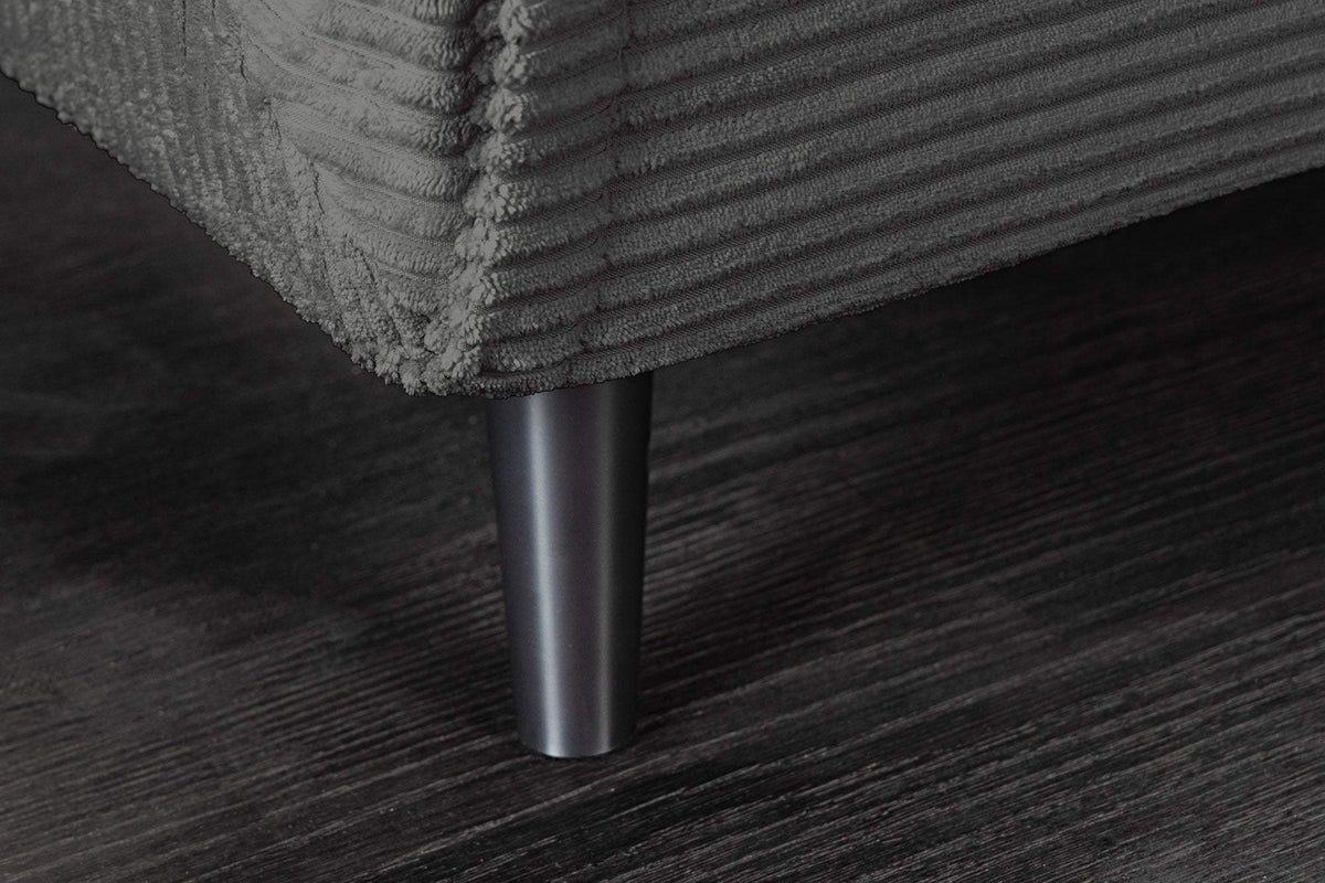 SMART MULTIFUNCTION szürke kordbársony fotelágy 100 cm