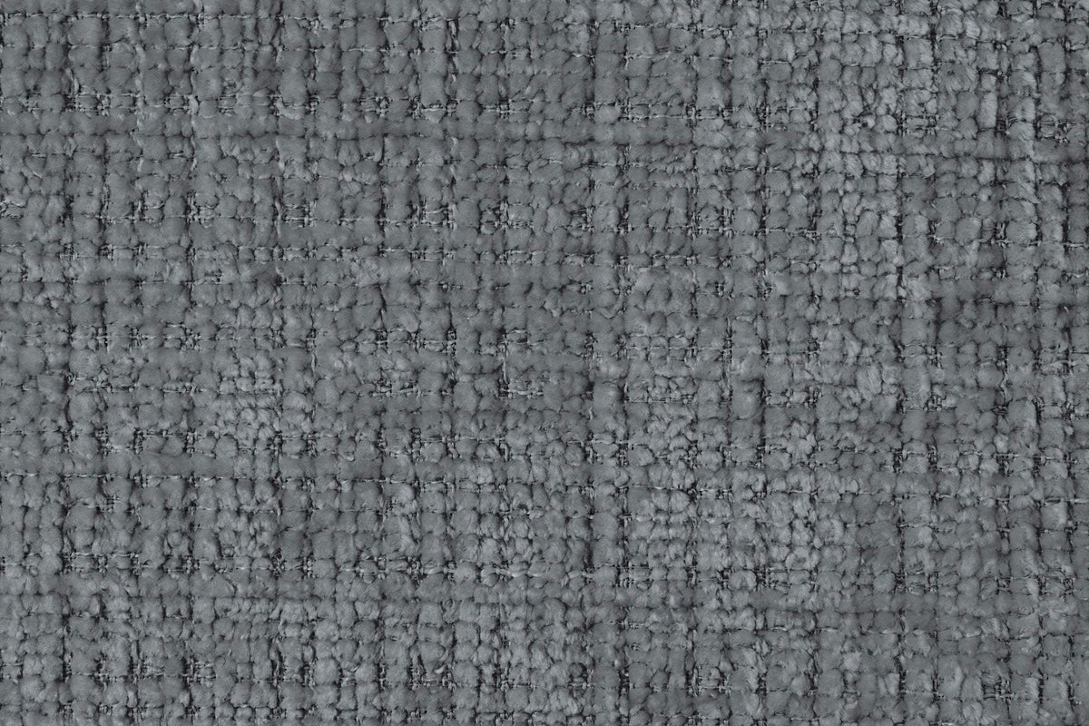 BIG GEORGE szürke polyester zsenília forgószék