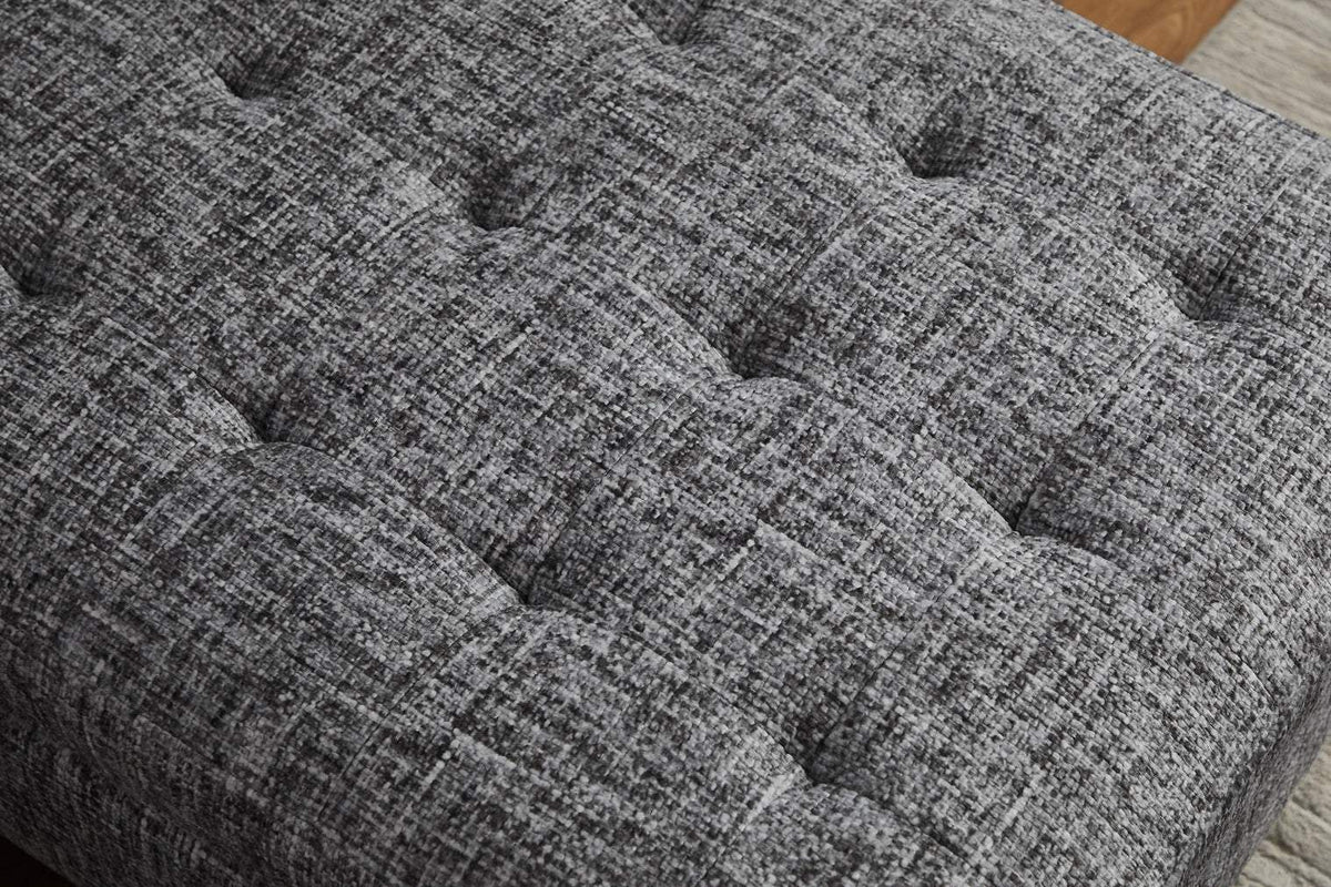 STOCKHOLM szürke szövet sarokkanapé