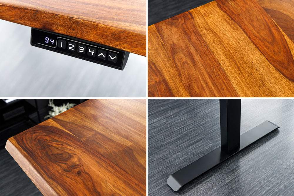 MAMMUT barna rózsafa íróasztal 160 cm