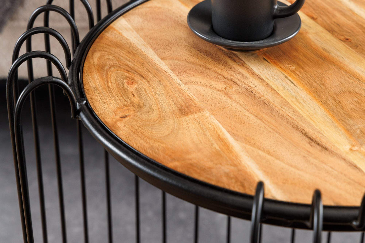 ELEMENTS barna akácfa lerakóasztal