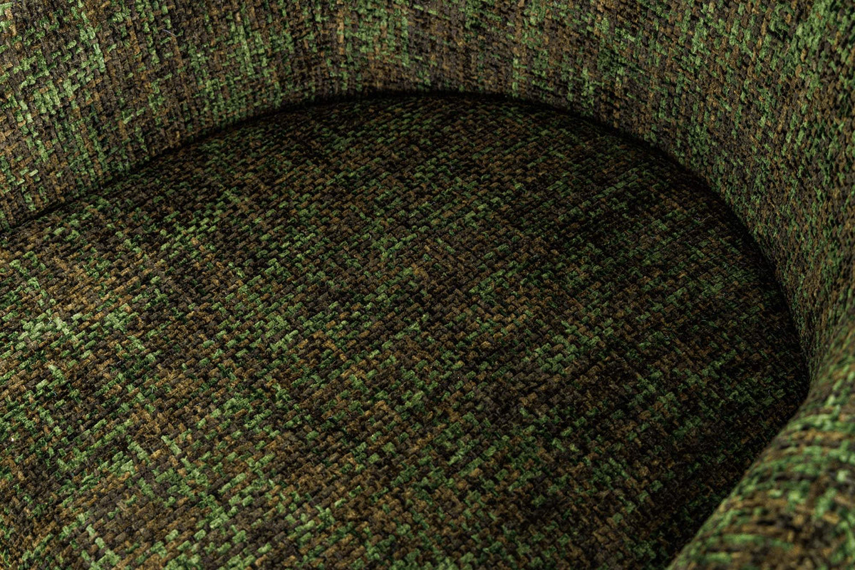 EXTRAVAGANCIA zöld polyester zsenília szék