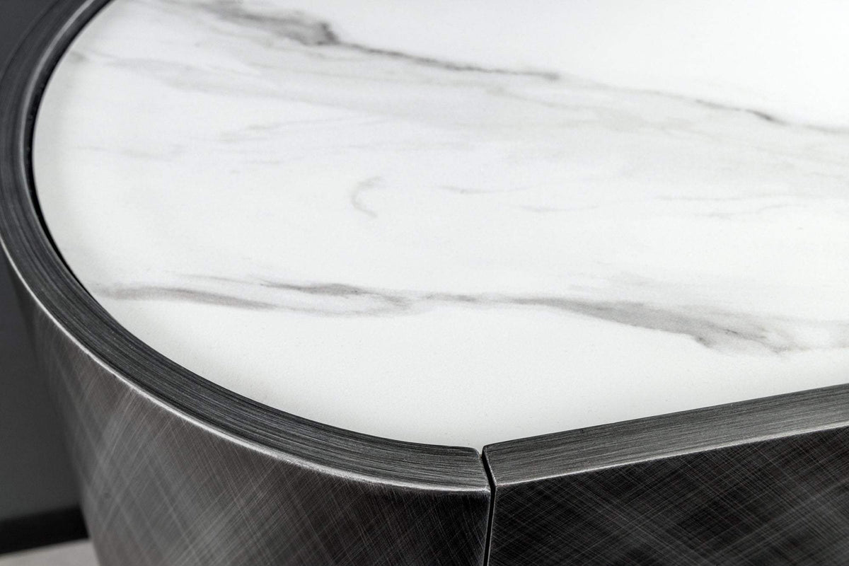 REFLECTION szürke fa komód