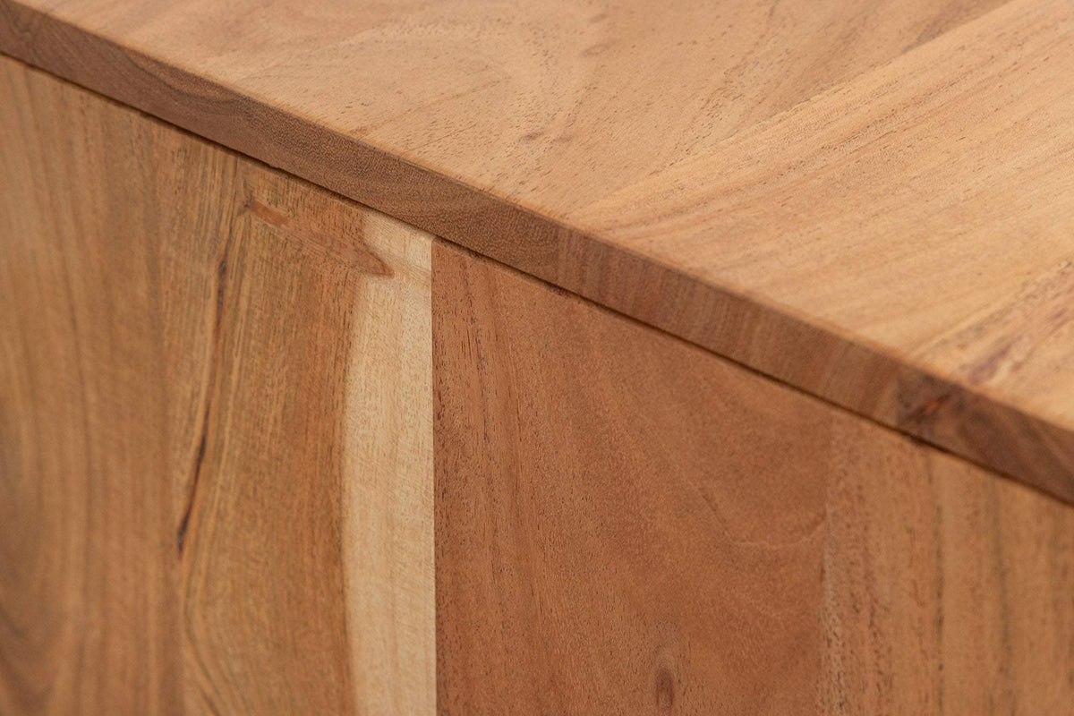 DESERT barna akácfa komód