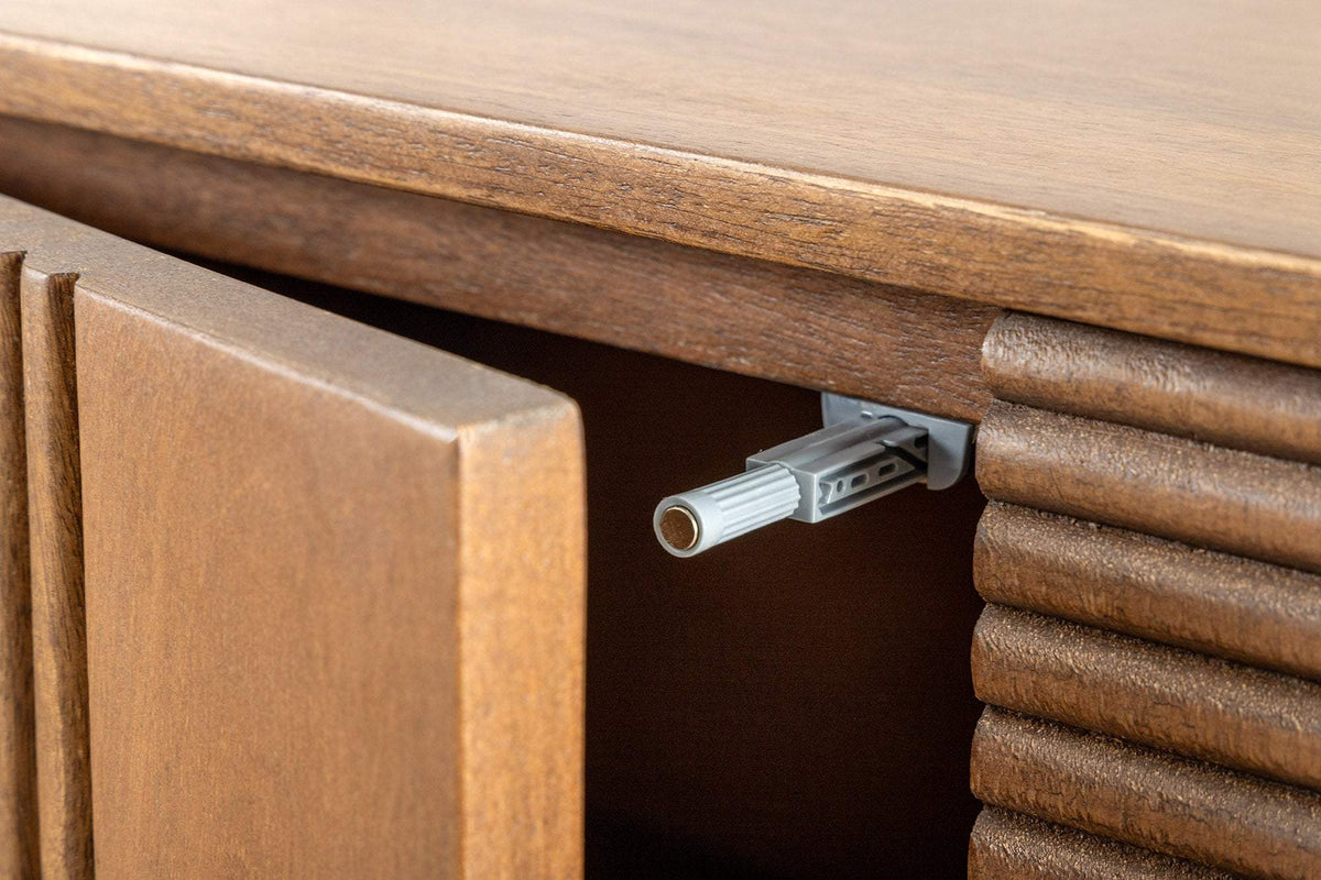 ART DECO barna mangófa komód 170 cm